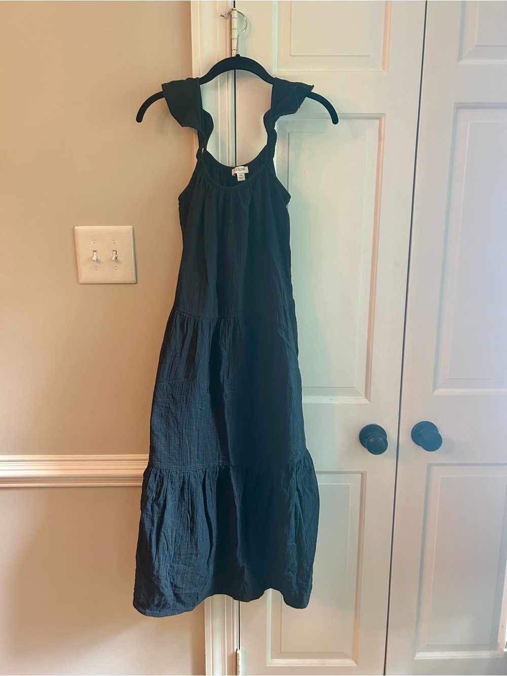 Black maxi dress